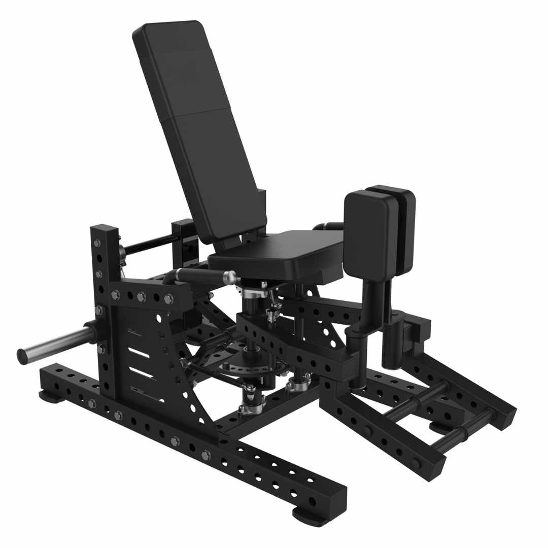 Apex Hip Adductor / Hip Abductor 2in1 Machine - Plate Loaded - BlackBear Fitness